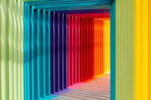 rainbow color